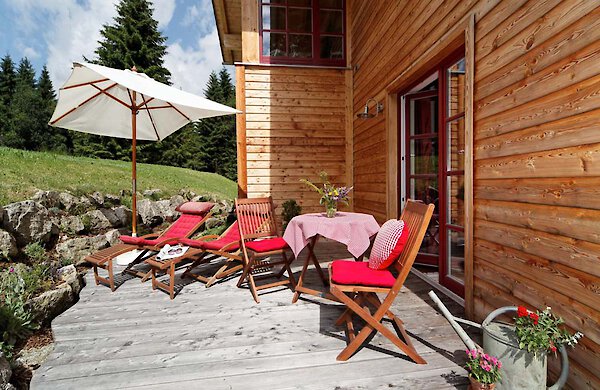 Terrasse - Fewo Nesterl